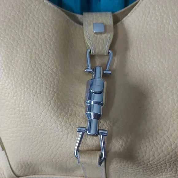 Rogani | Genuine Leather Soft  Yellow Inspired Shoulder Bag with Silver Hardware - Picture 14 of 16